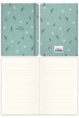 Matt Notebook A5 2'li Defter Seti 15x21 cm Çizgili Papatya