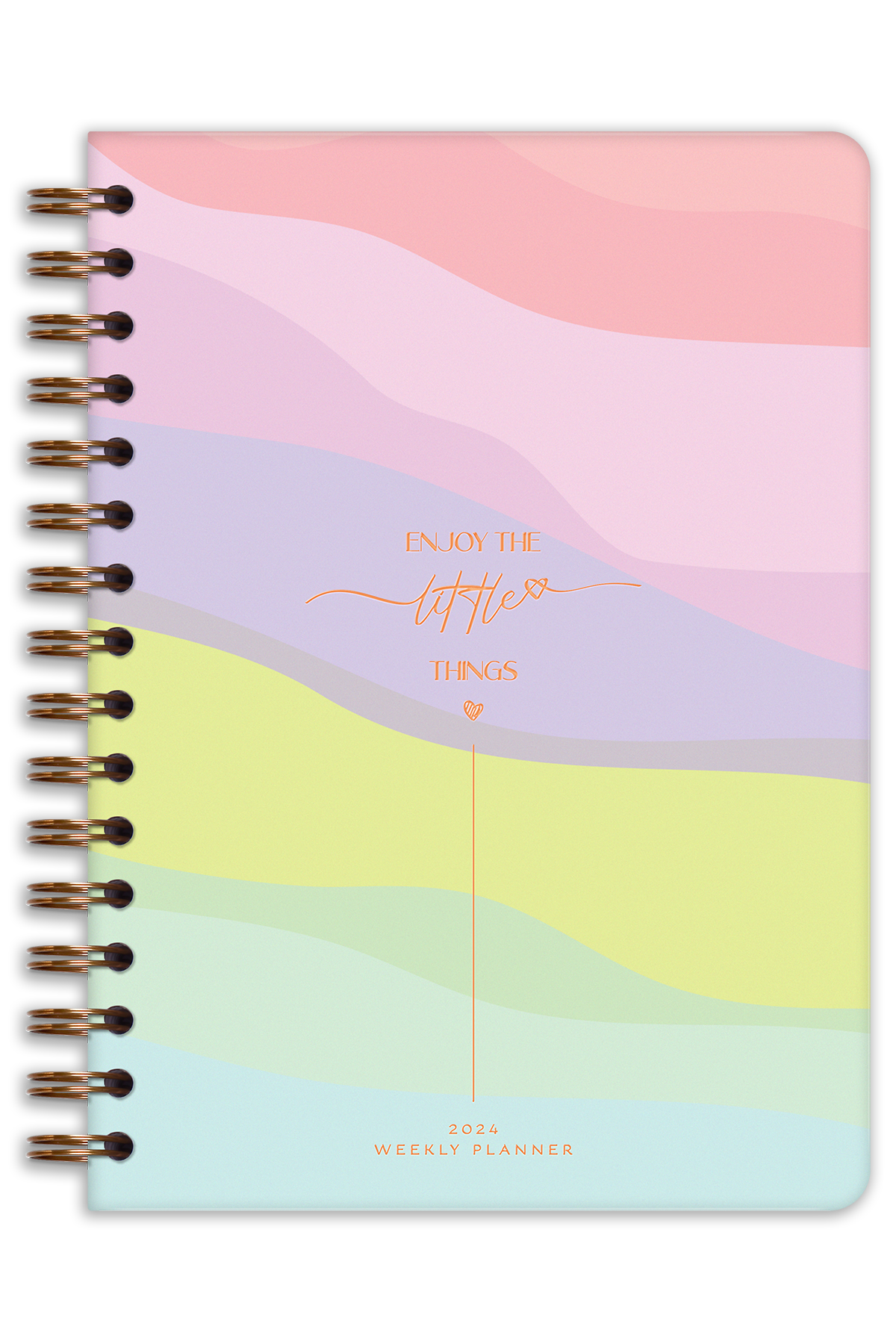 Matt Notebook 2024 Yılı A5 Ajanda 12 Aylık