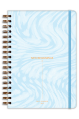 Matt Notebook 2024 Yılı Günlük Spiralli Ajanda - 12 Aylık