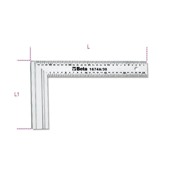 Beta 1674A Marangöz Gönye 400mm