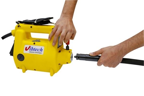 Vibtech Omuz Tipi 3 HP 5 MT 45 MM Şişeli Beton Vibratör