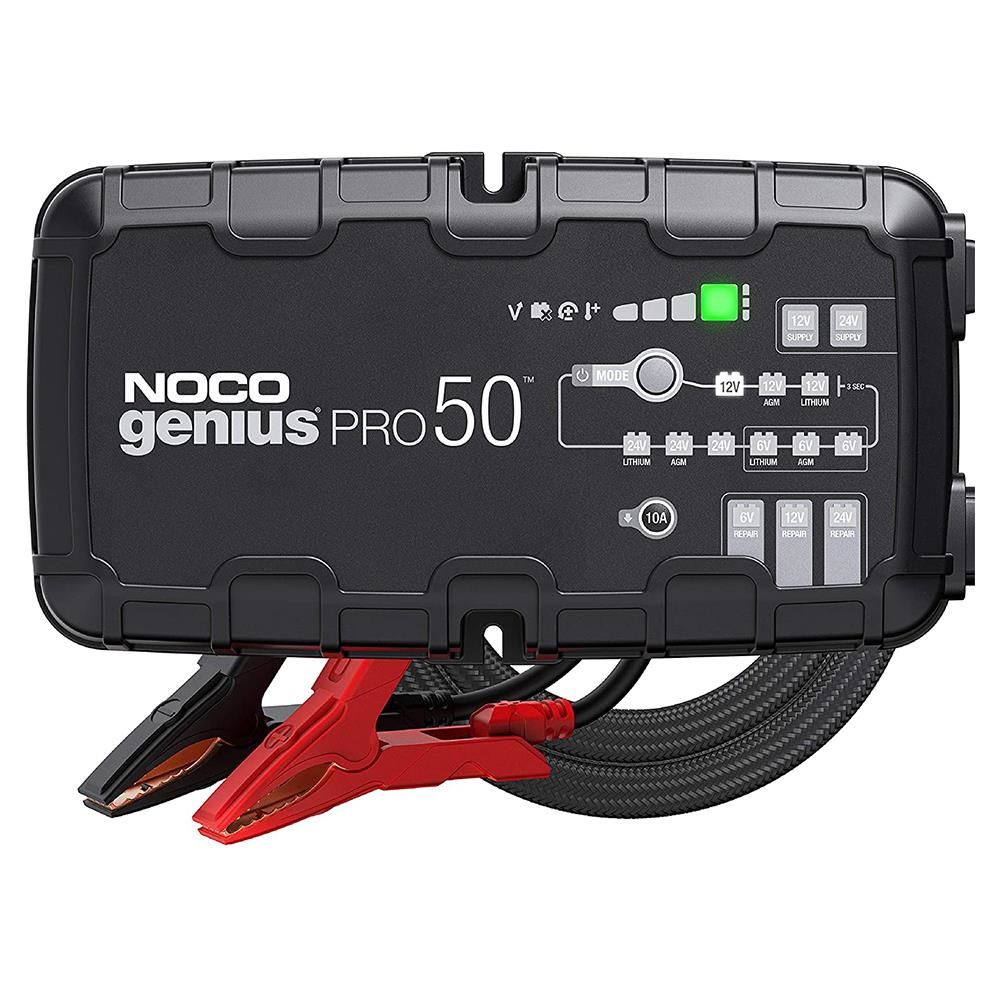 NOCO GENIUSPRO50 Akıllı Akü Şarj ve Akü Bakım/Desülfatör/Power Supply 6V/12V/24V 1000A