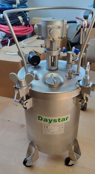 Daystar Otomatik Karıştırıcılı Paslanmaz Basınçlı Tank 20 Litre