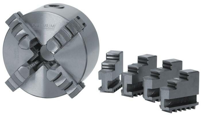 Optimum 4 Ayaklı Camlock Bağlantılı Torna Aynası 200 mm