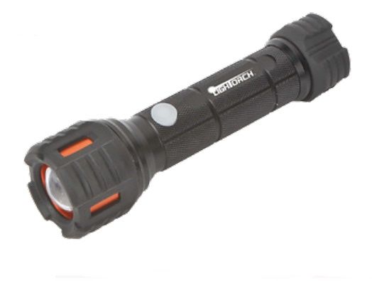 Lightorch USB İle Şarj Edilebilir Zoomlu El Feneri 350 Lm