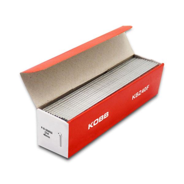 KOBB KBZ40F 40mm 2500 Adet F/E/J/8 Serisi Ağır Hizmet Tipi Kesik Başlı Çivi