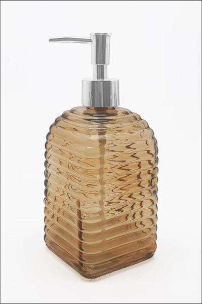 Evagom Cam Sıvı Sabunluk Sarı 19X7,5 cm