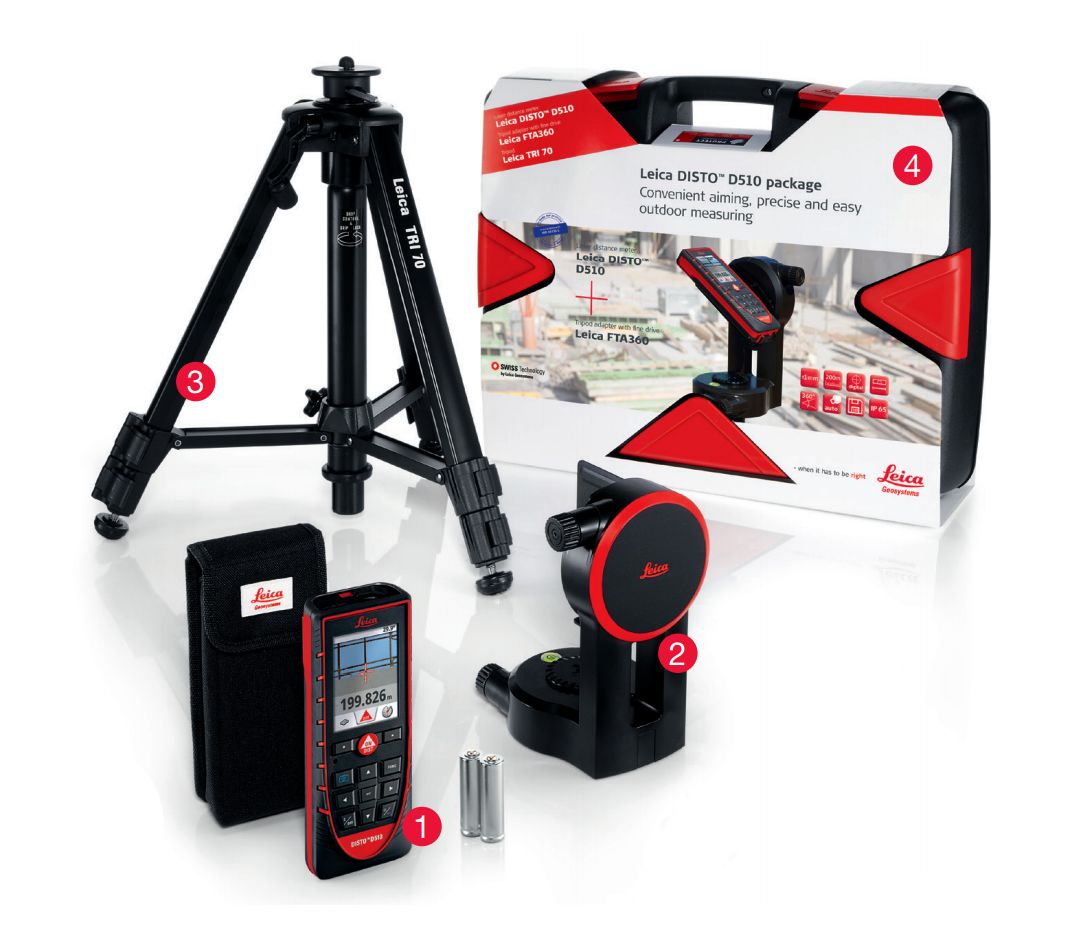 Leica DISTO™D510 SET Lazer Metre