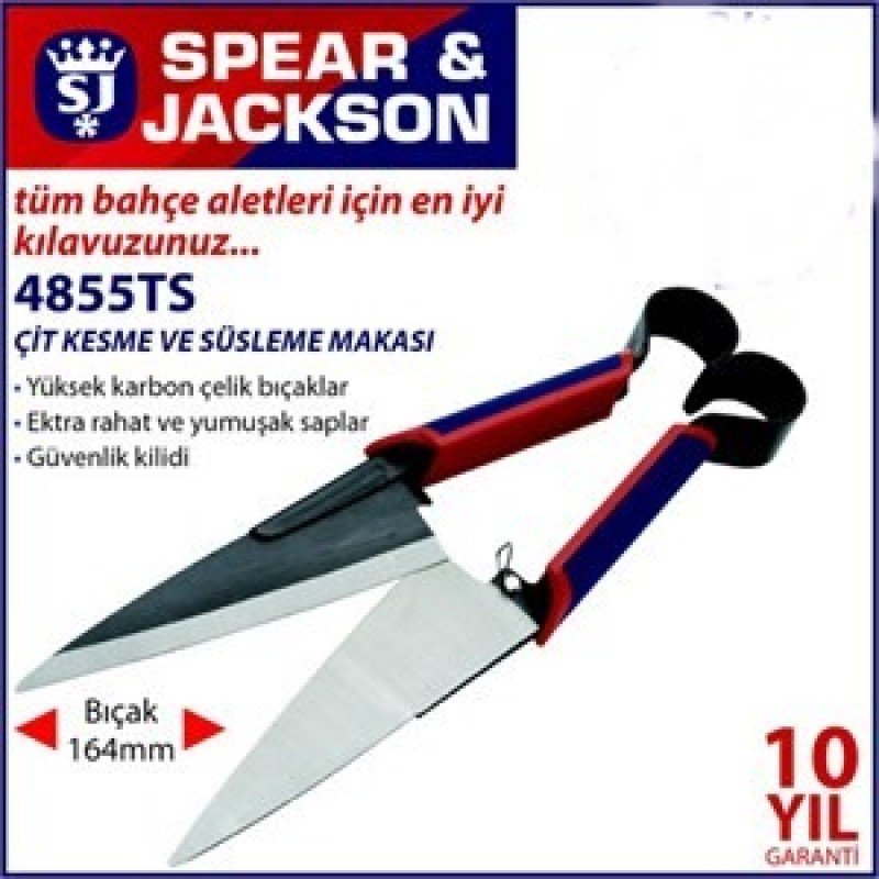 Spear&Jackson Çit Kesme ve Süsleme Makası