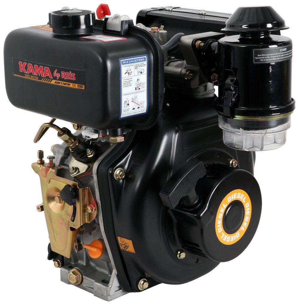 Kama By Reis KDK178FTE Dizel Motor 7Hp İpli/Marşlı Kamalı