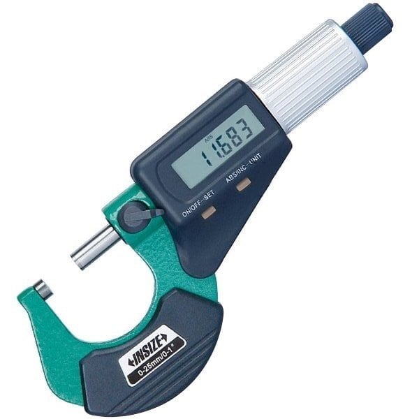 İnsize 3109-25A Dijital Mikrometre 0-25mm