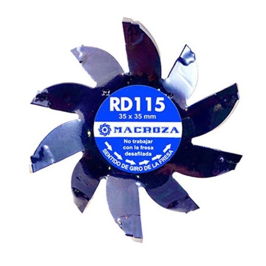 Macroza RD 115 Premium Seri Freze Bıçağı 35x35 mm