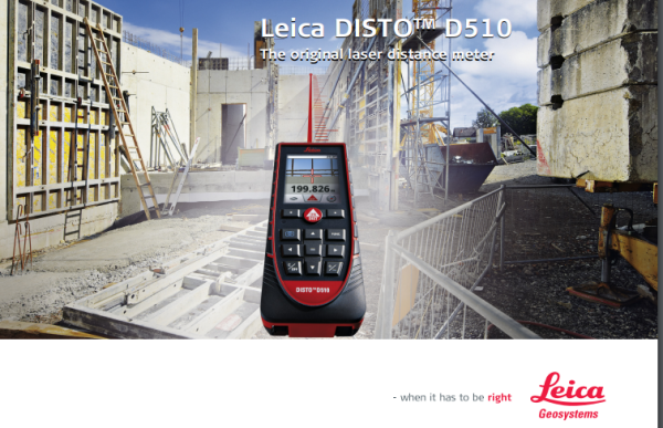 Leica Disto™D510 Bluetooth Lazer Metre 200 mt