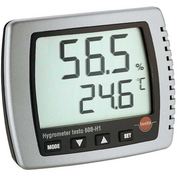 Testo 608-H1 Sıcaklık ve Nem Ölçer (HASSAS)