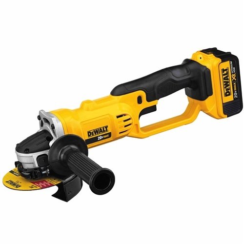 Dewalt DCG412M2-QW Şarjlı Avuç Taşlama 18V/4.0 Ah Li-Ion Çift Akü