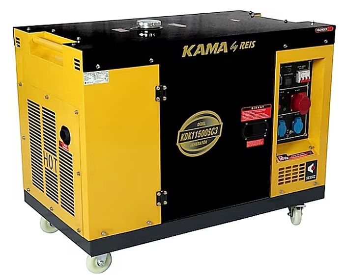 Kama By Reis KDK11500SC3 Dizel Jeneratör 11 kVA Trifaze