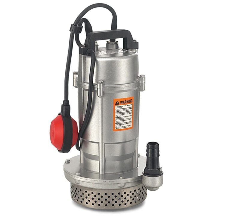Rain Pump QDX15-32-075 Alüminyum Gövdeli Dalgıç Tip Temiz Su Pompası Monofaze