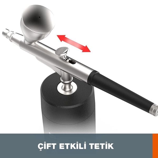 Worx 20V Mini Air Brush Boya Tabancası (Akü Dahil Değildir)