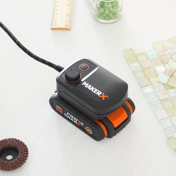 Worx 20V HUB Devir Ayarlı Adaptör (Akü Dahil Değildir) - WA7160