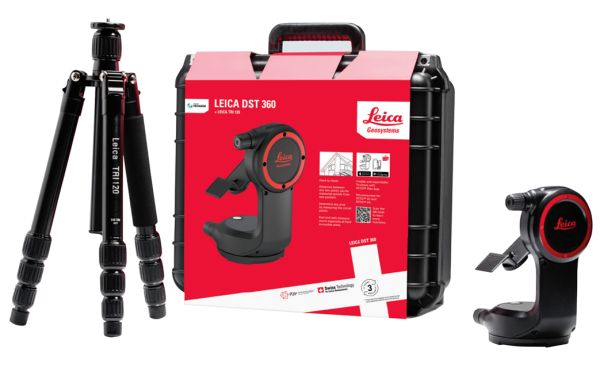 Leica DST360 SET DISTO X3 ve X4 İçin Kameralı Dış Saha Lazer Metre Seti