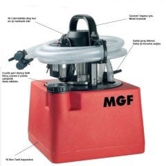 MGF Maxi Petek ve Tesisat Temizleme Makinası 19 Lt.