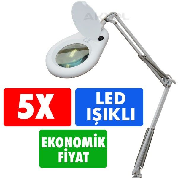 Tello Led Işıklı Büyüteç 5X-56 Led