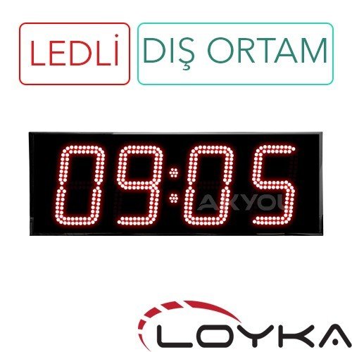 Loyka ST-204 Saat, Derece-20 cm Yazı Yüksekliği
