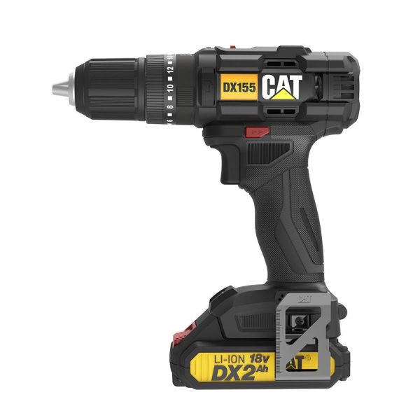 CAT DX155.1 Çift Akülü Şarjlı Darbeli Matkap 18Volt/2.0Ah