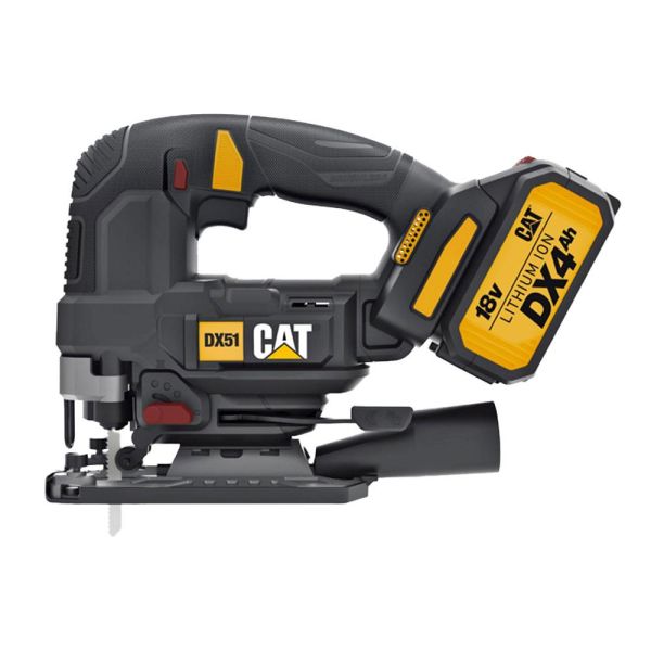 CAT DX51 Akülü Profesyonel Dekupaj Testere 18Volt/4.0Ah