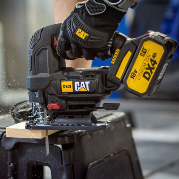 CAT DX51 Akülü Profesyonel Dekupaj Testere 18Volt/4.0Ah