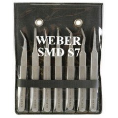 Weber SMD SET7-2  Cımbız Penset Set 7 Parça
