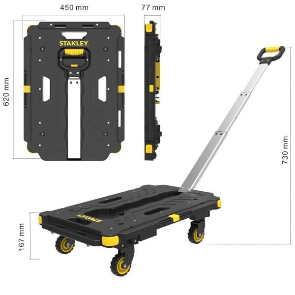 STANLEY PC532 Çekme Kollu Yük ve Paket Taşıma Arabası 137kg