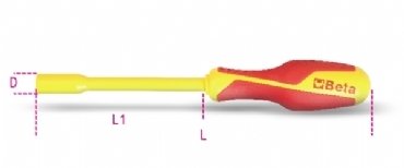 Beta 943MQ8 İzoleli Lokma Tornavida 