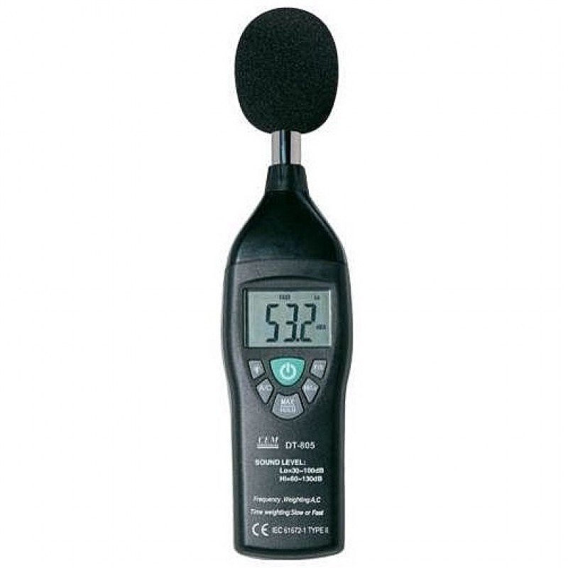 CEM DT 805 Dijital Ses ve Gürültü Ölçer