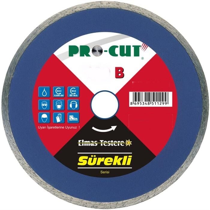 Pro-Cut 250 mm Seramik Cam Elmas Testere