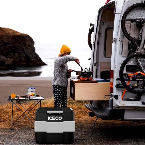 ICECO YCD60S Kompresörlü Oto Buzdolabı 56 Litre - 12/24Volt