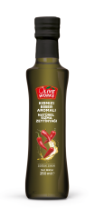 250ml.OLIVE WORKS KIRMIZI BİBER AROMALI NATUREL SIZMA ZEYTİNYAĞI