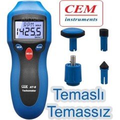 CEM AT-8 OPTİK & DEĞMELİ TAKOMETRE