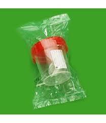 İdrar Toplama Bardağı 100 ml (Steril / Tekli Poşetli) / Urine Collection Container (Sterile / Packed)