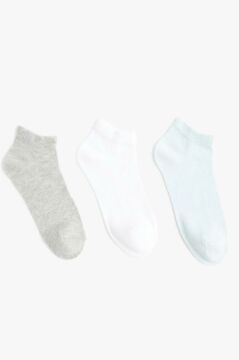 Koton Erkek Çocuk 3'lü Basic Patik Çorap Seti
