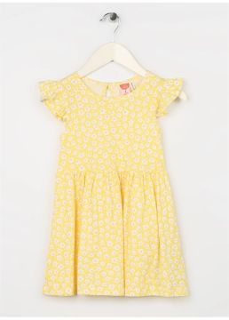 Koton Kız Bebek Desenli Elbise