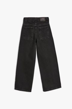 Koton Kız Çocuk İspanyol Paça Kot Pantolon Cep Detaylı Normal Bel - Flare Jean