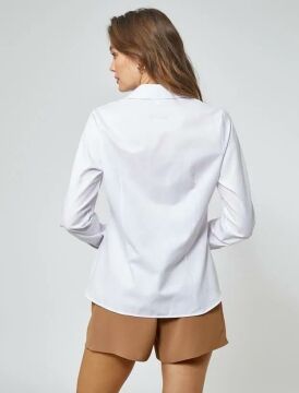 Koton Kadın Uzun Kollu Basic Gömlek