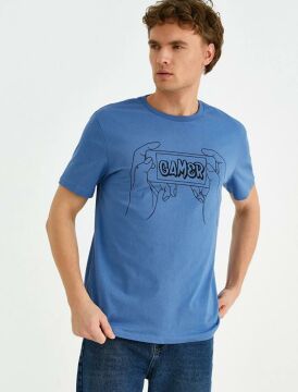 Koton Erkek Oyuncu Baskılı Tişört