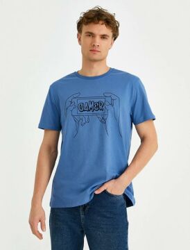 Koton Erkek Oyuncu Baskılı Tişört