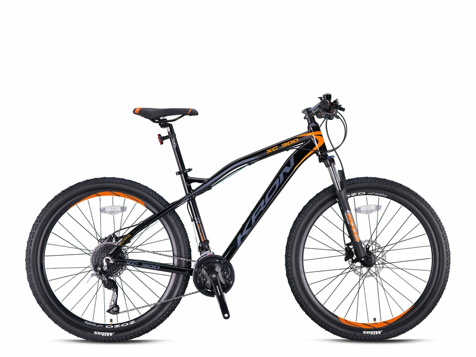 Kron XC 300 29'' Hidrolik Disk - 27 Vites Dağ Bisikleti 18'' - Siyah/Turuncu