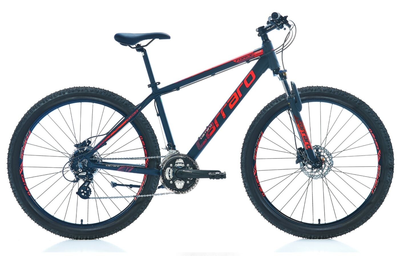 Carraro Force 750 27,5'' 24-V HD Mat Siyah / Kırmızı - 44 Cm