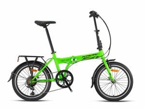 Kron Fold 4.0 - 20Jant - Unisex -7 Vites - V-Fren - Katlanır Bisiklet - Yeşil
