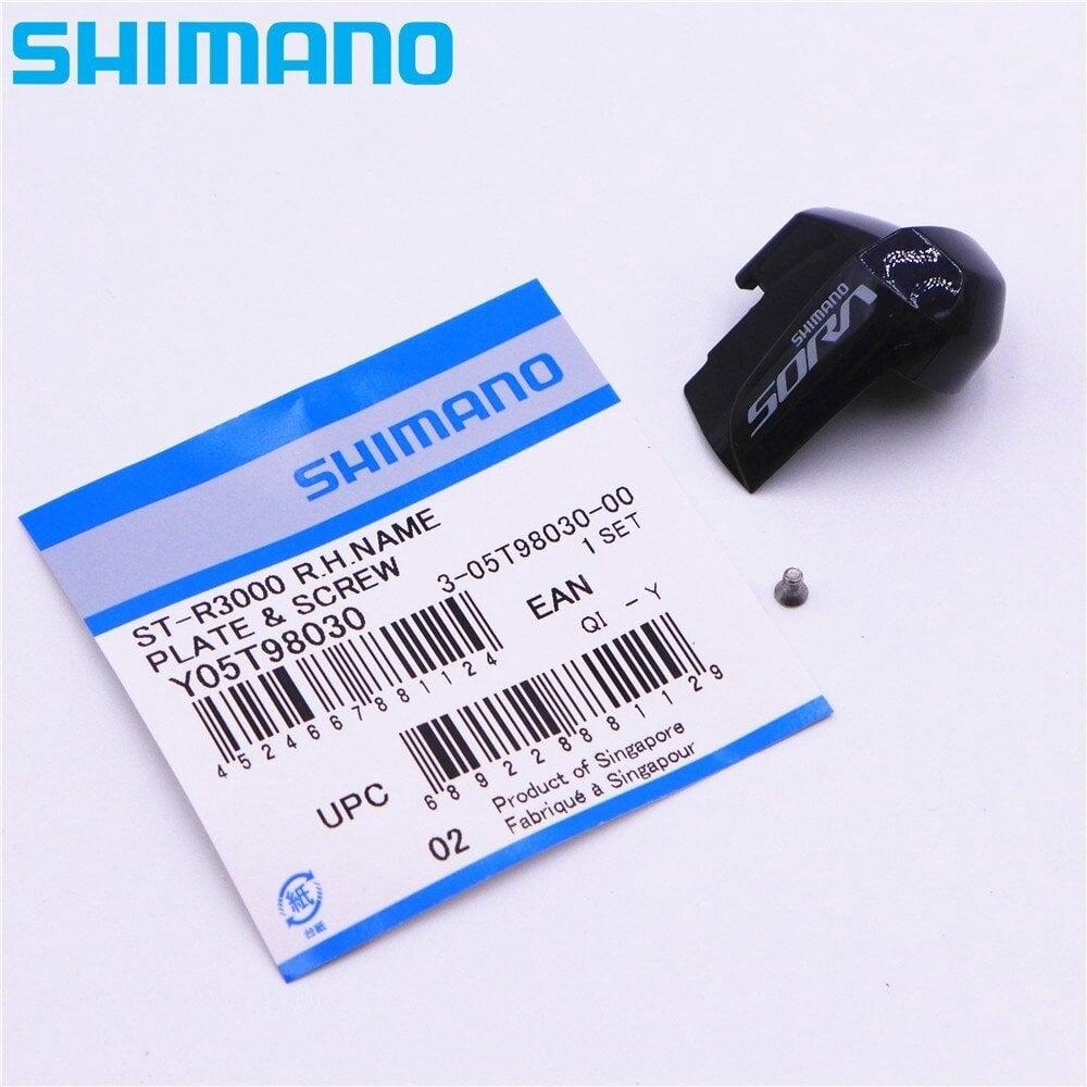 Shimano Name Plate & Fixing Screw Sağ ST-R3000