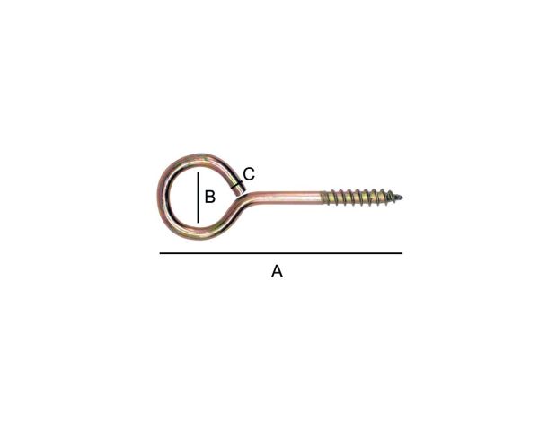 Kapalı Piton Vida 16x30 mm